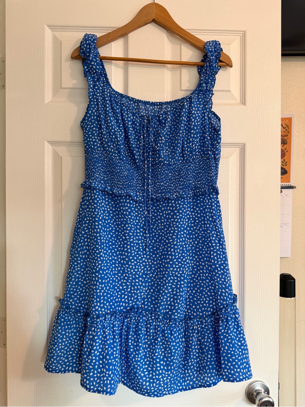 Blue Sleeveless Sundress